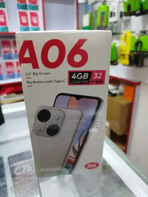 New Itel A06 32 GB Gray