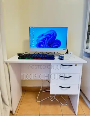 Office Table All White