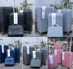 Fashion 4 In 1 Rubber Suitcase Briefcase Travel Bag