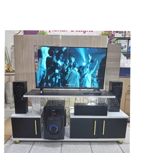 Instanbul 2 Modern Tv Stand With Led Lights