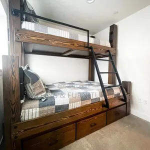Pine Fort Double Decker Bed