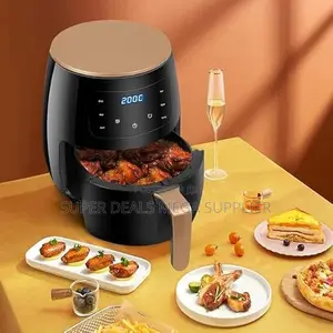 Extra Large 6 Litres Air Fryer Silvercrest 2400 Watts Digital Cooking