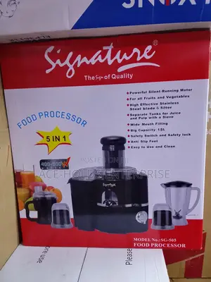 Signature Food Processor 5in1