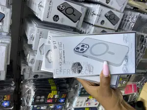 Fntcase for iPhone 17 Clear Magnetic Transparent Phone Cases