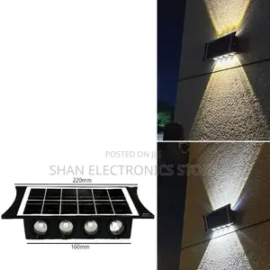 Warm White Solar Fence Lights Waterproof,Black Solar Deck Lighting