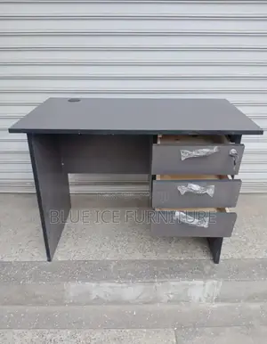 1m Grey Office Desk