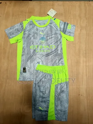 Manchester City Third Kids Kit 25/26.( Original)