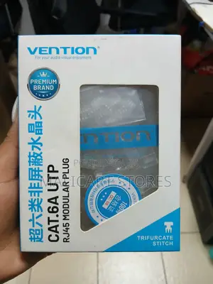 Vention Cat.6a Utp Rj45 Modular Plug Transparent 100 Pack