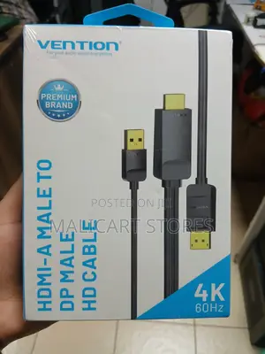 Vention Hdmi-a Male to Dp Male Hd Cable 1.5m Black