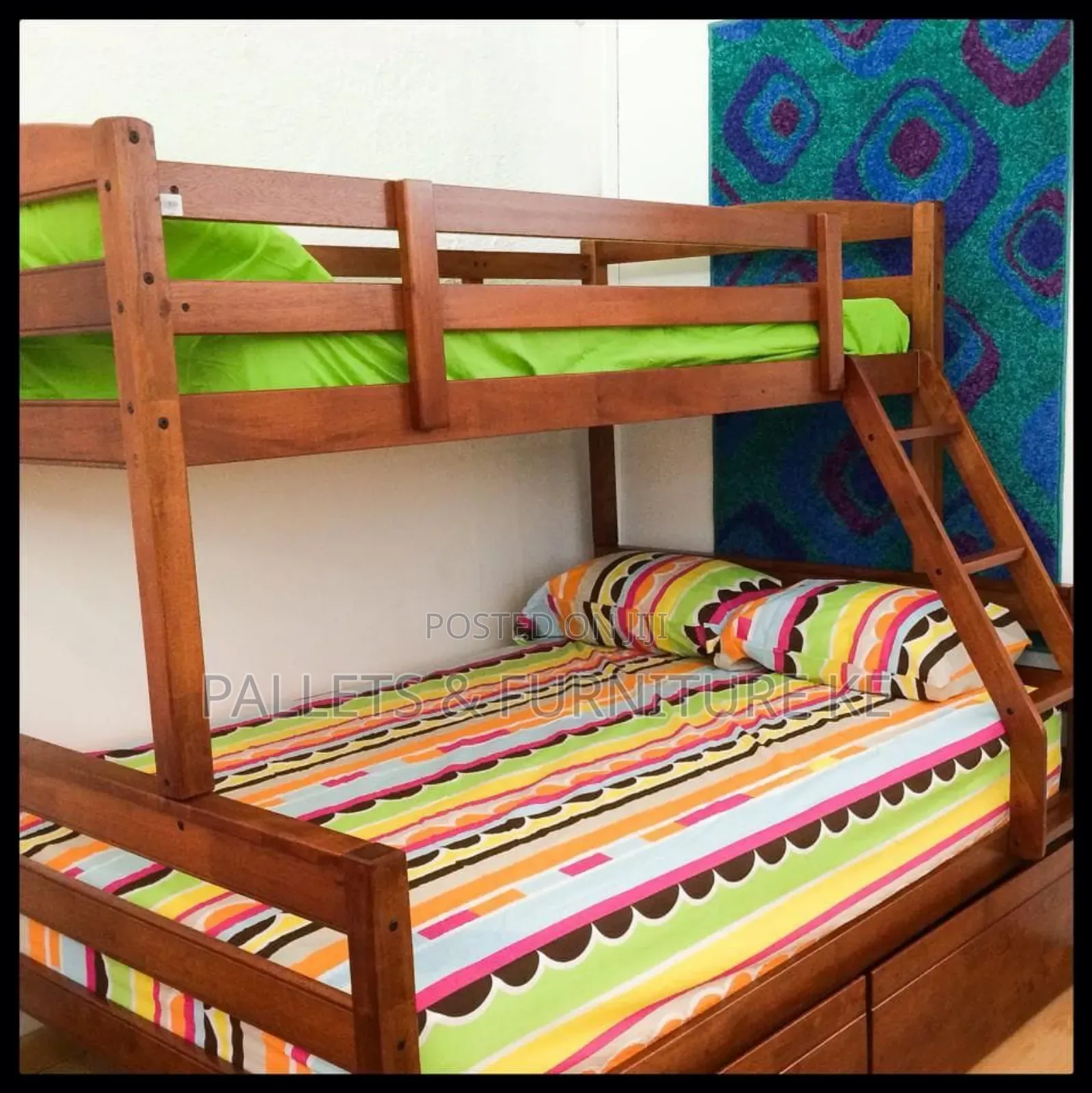 Forest Charm Double Decker Bed