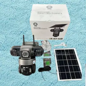 4 Lens V380pro 4g Solar Powered PTZ Camera With Human Motion Detection