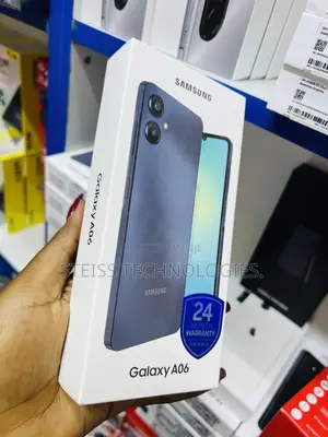 New Samsung Galaxy A06 64 GB Black