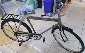 Traditional Black Mamba Steel Frame Bicycle