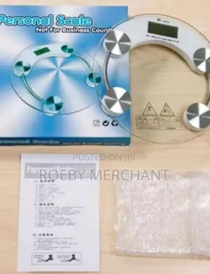 Bathroom Glass Weight Scale