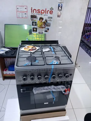 Mika Standing Cooker 58x58 3gas and 1 Electrc Hotplate
