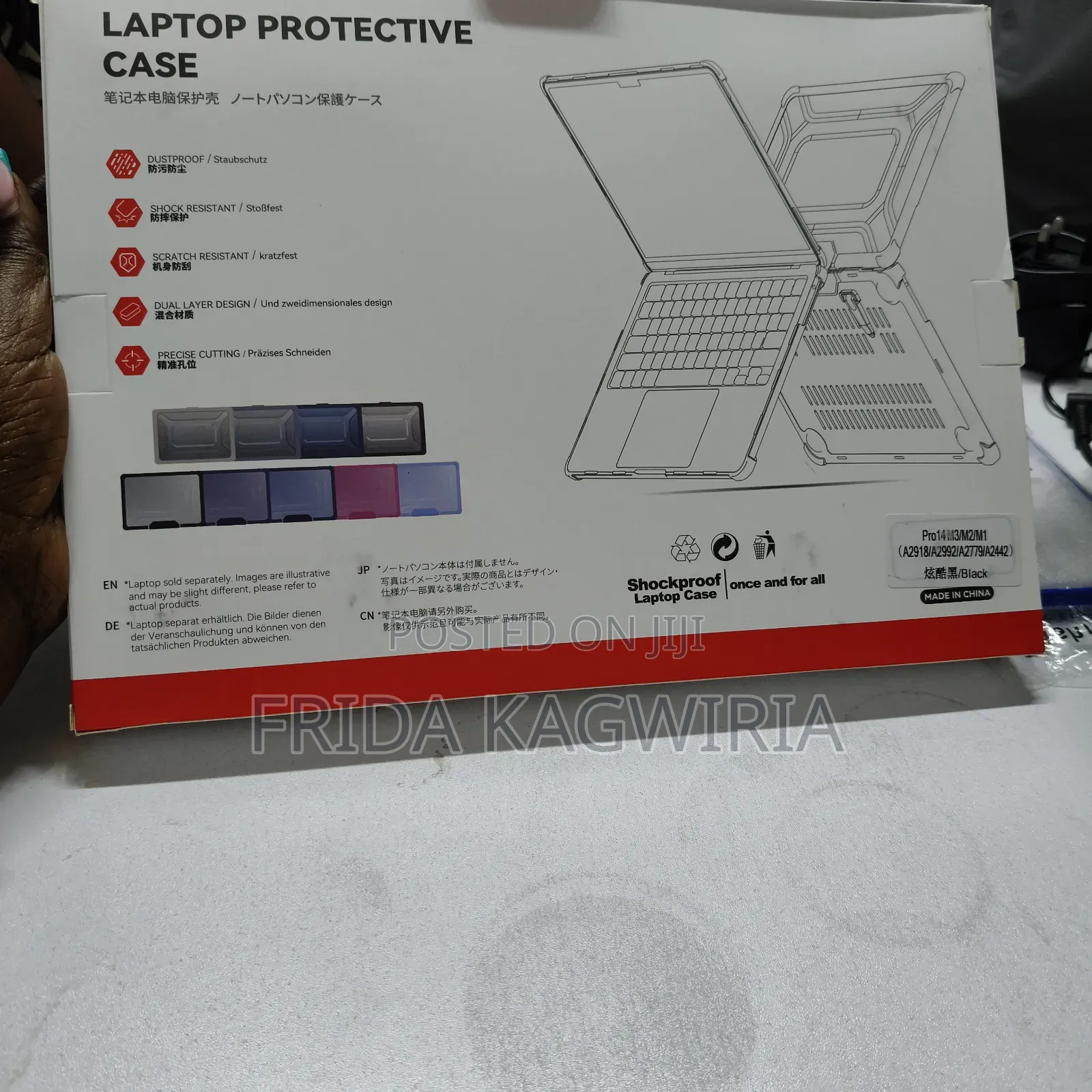 Macbook 4pro Clear Rugged Shockproof Cover