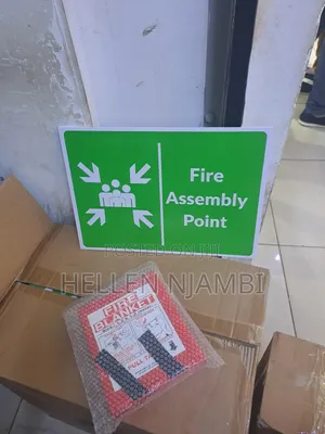 Fire Assembly Point Signage (15.5 By 12inches)