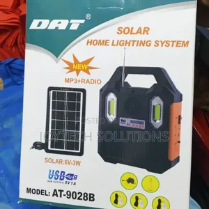 Solar :6v-3w With a Mp3+Radio. Home Solar Lighting System