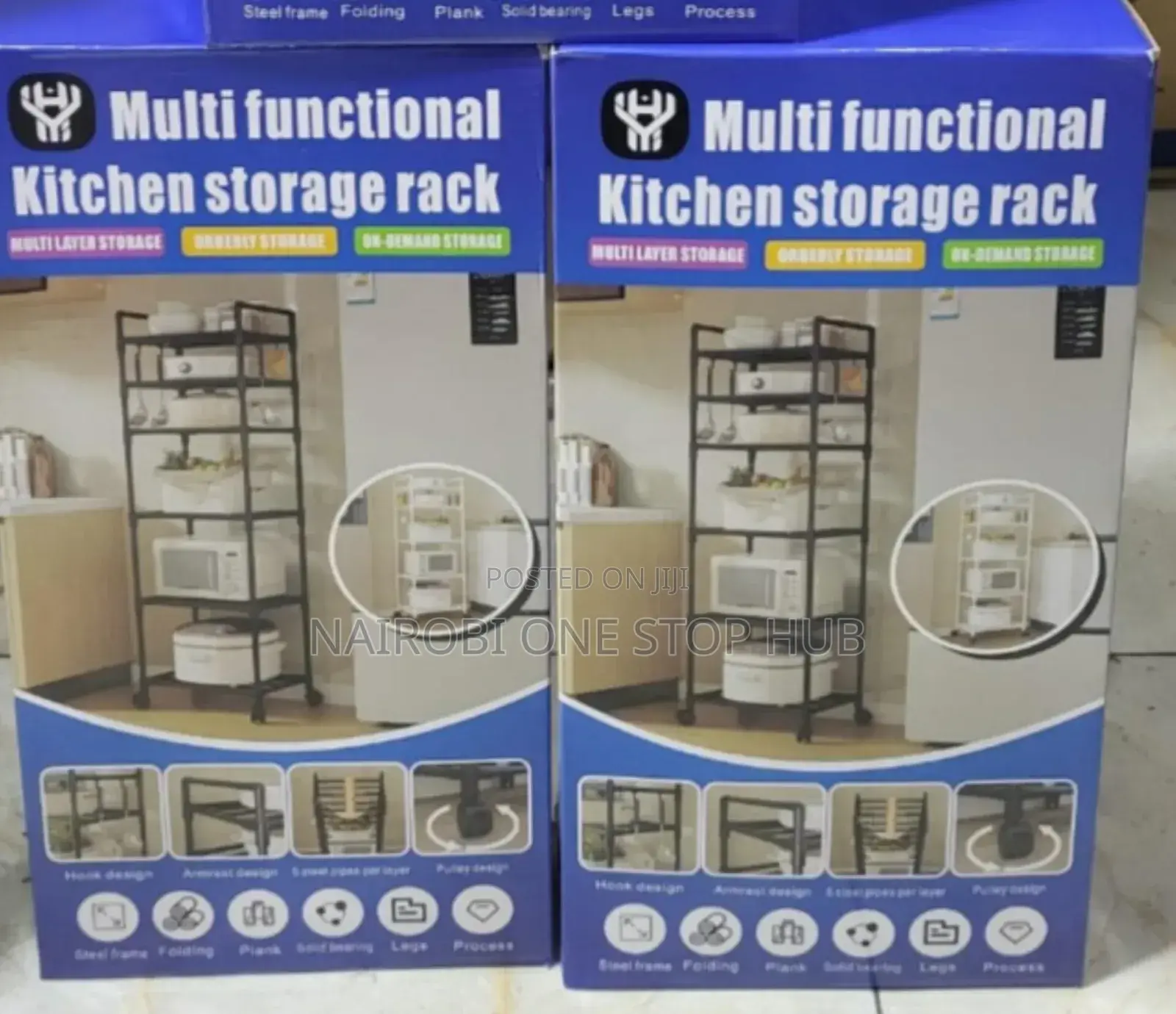 Kitchen Storage Floor Stand