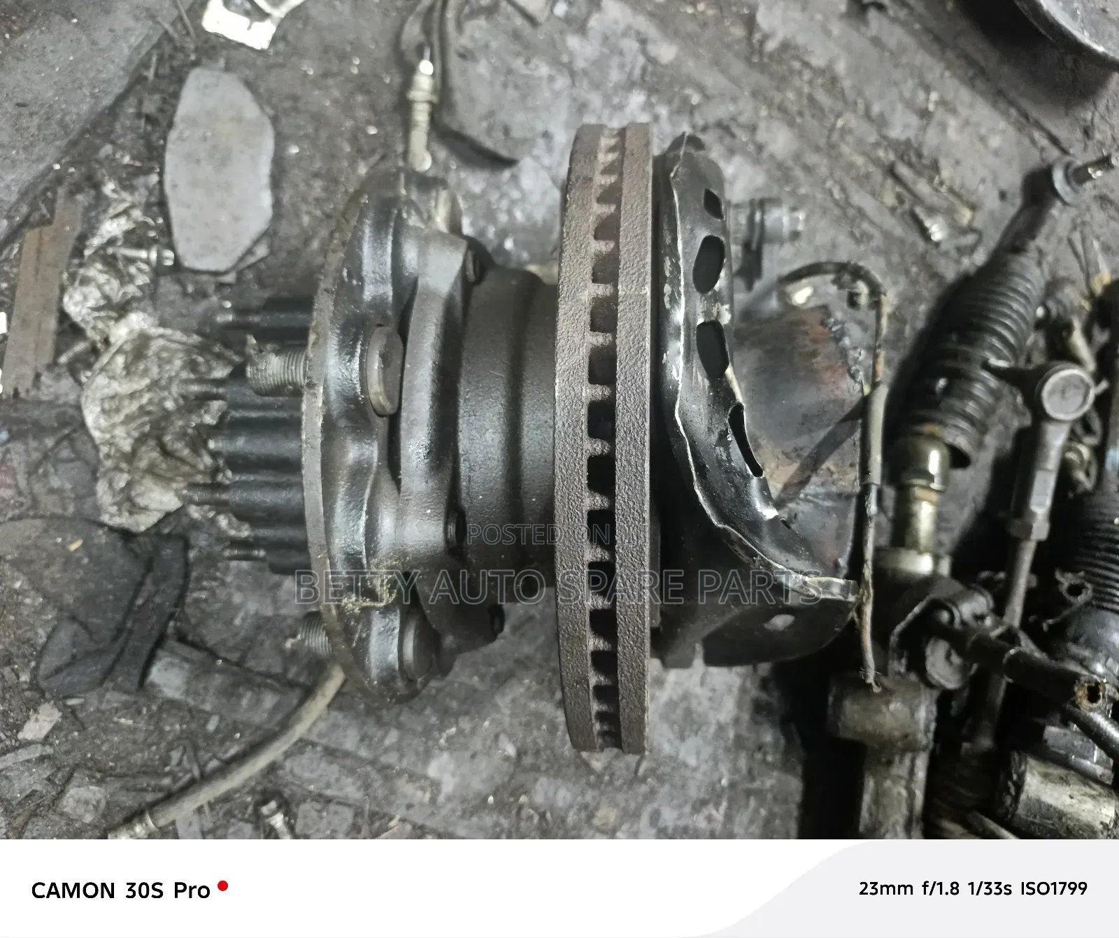 Toyota Dyna Rear Disk