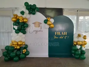 Grauation Double Doorshped Backdrops