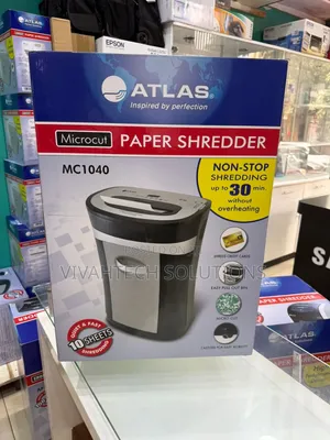 Atlas Mc1040 Microcut Paper Shredder Atlas Mc1040