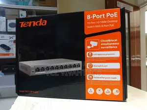 Tenda Tef1110p-8-63w 10-Port 10/100m Desktop Switch