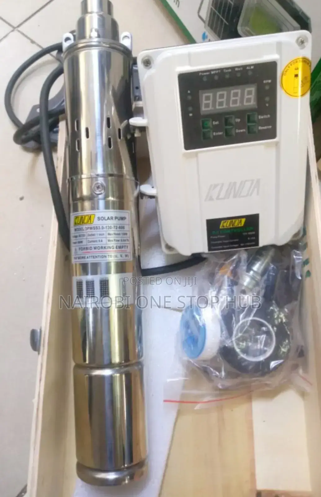Deep Well Solar Pump With 130m Maximum Head