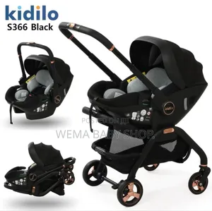 Kidilo 3-in-1 Baby Stroller.