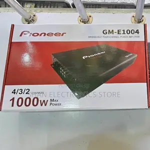 1000w Max Heavy-Duty Pioneer Gm-E1004 4-Channel Car Amplifier