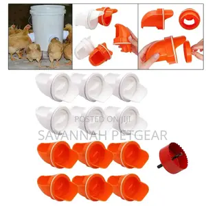Diy Chicken Feeder for Outdoors (Waterproof) No Waste - 20 Pieces