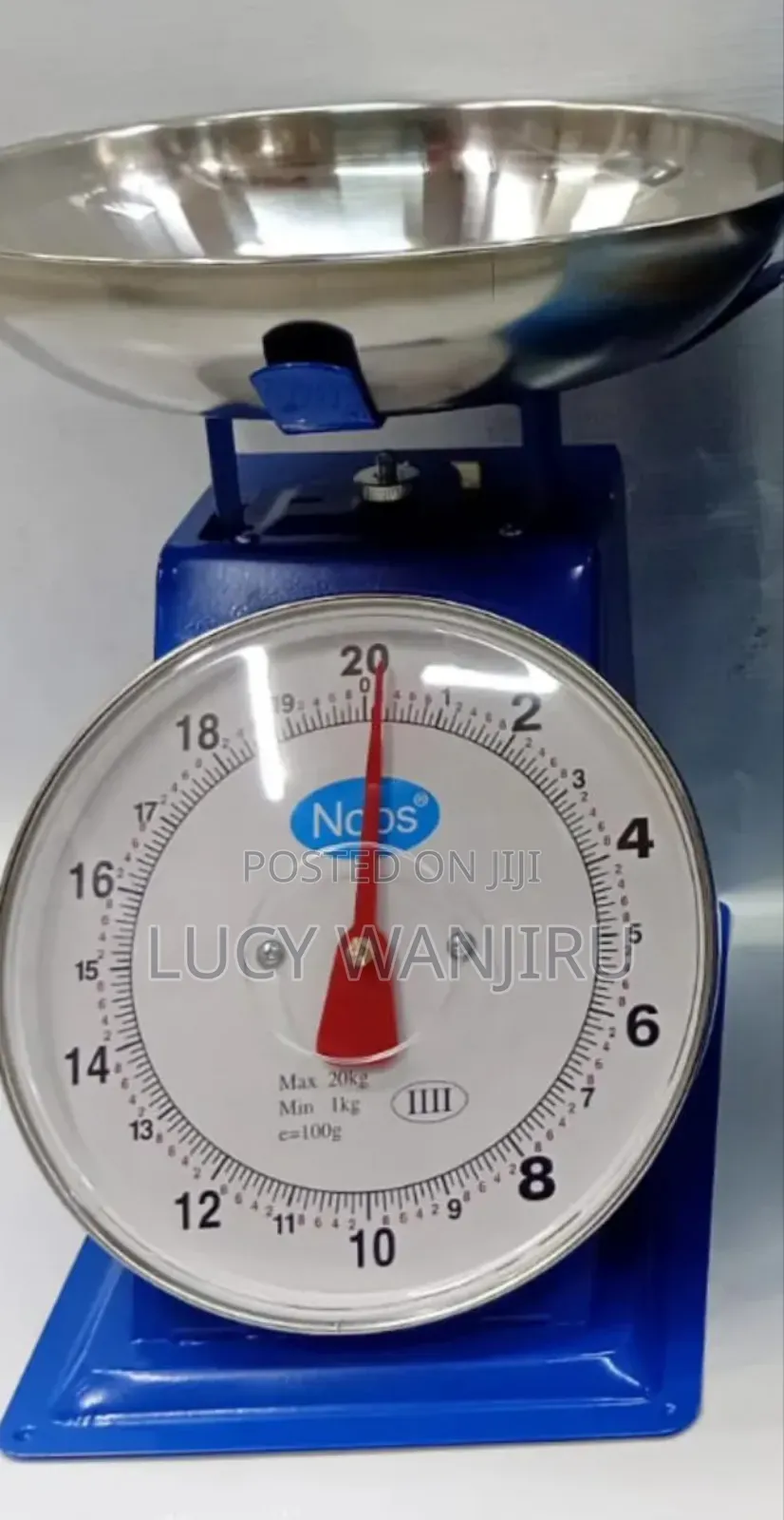 Manual 10kg Bowl Attached Kitchen Scale