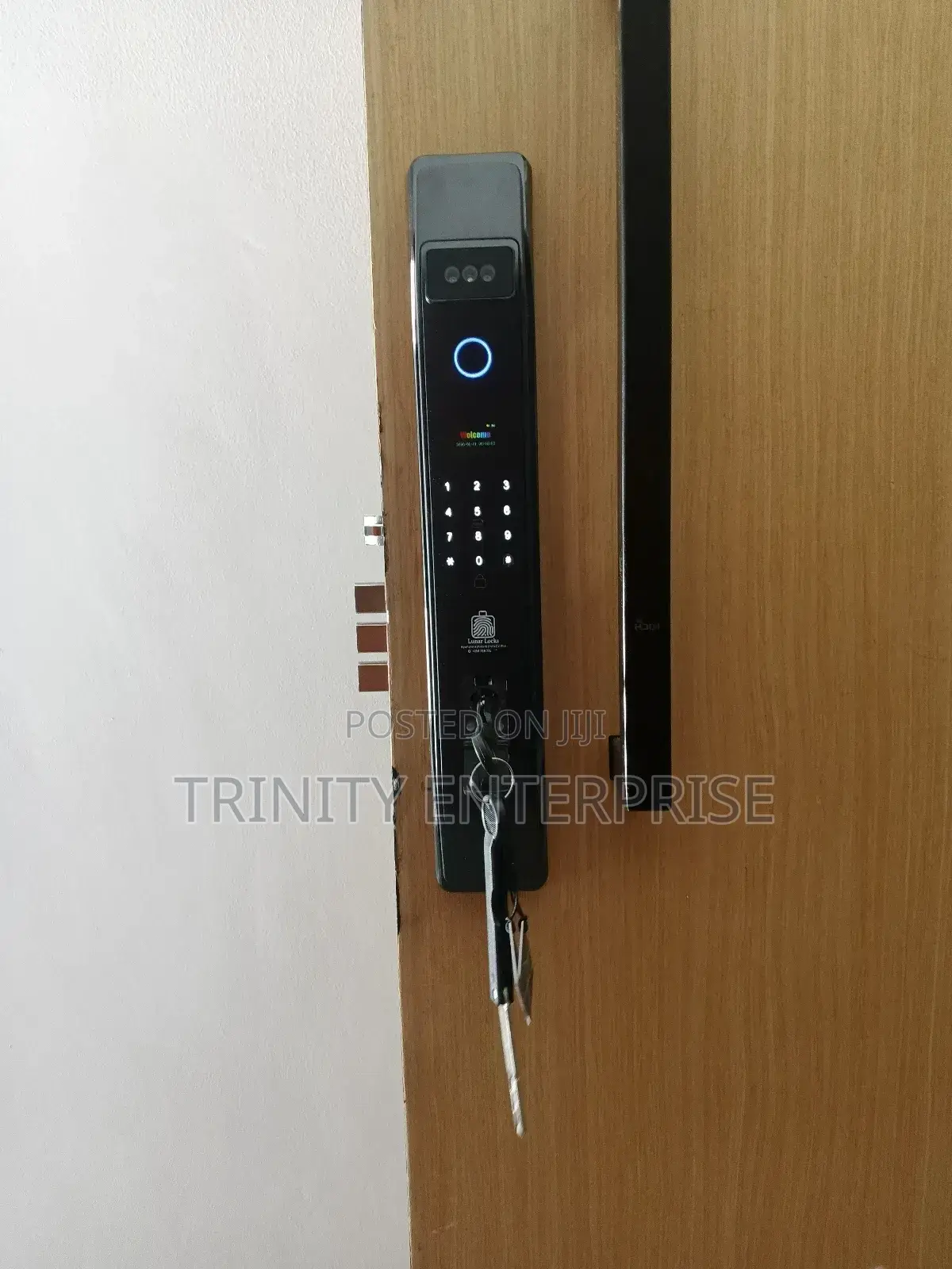 Tuya Smart He Door Lock Antitheft 3d Face Password Cards Fingerprints