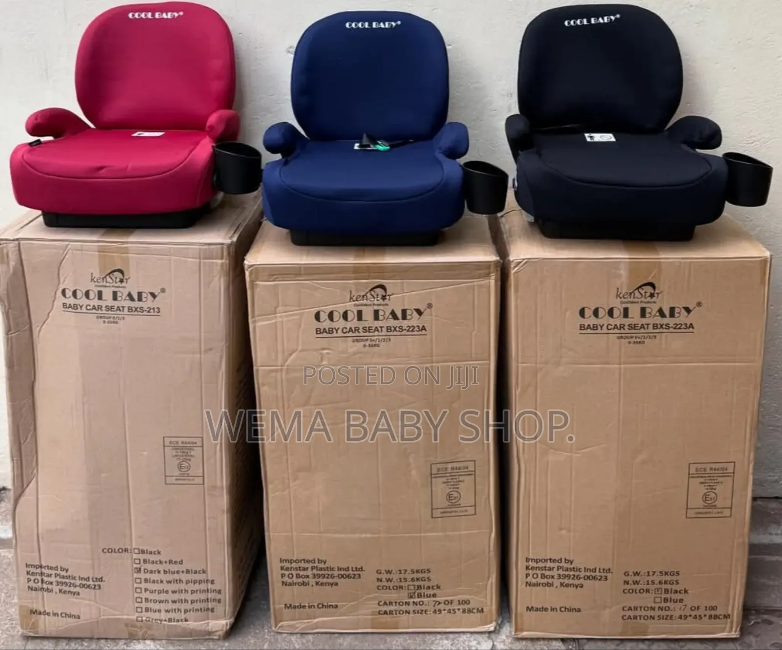 Reclining Kids Booster Car Seat With Isofix