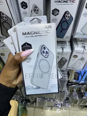 Elmo3e Samsung Galaxy A26 Case Clear Case Compatible With Magsafe
