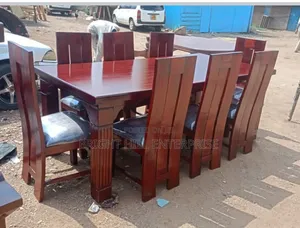 Shiny 8 Seater Dining Tables