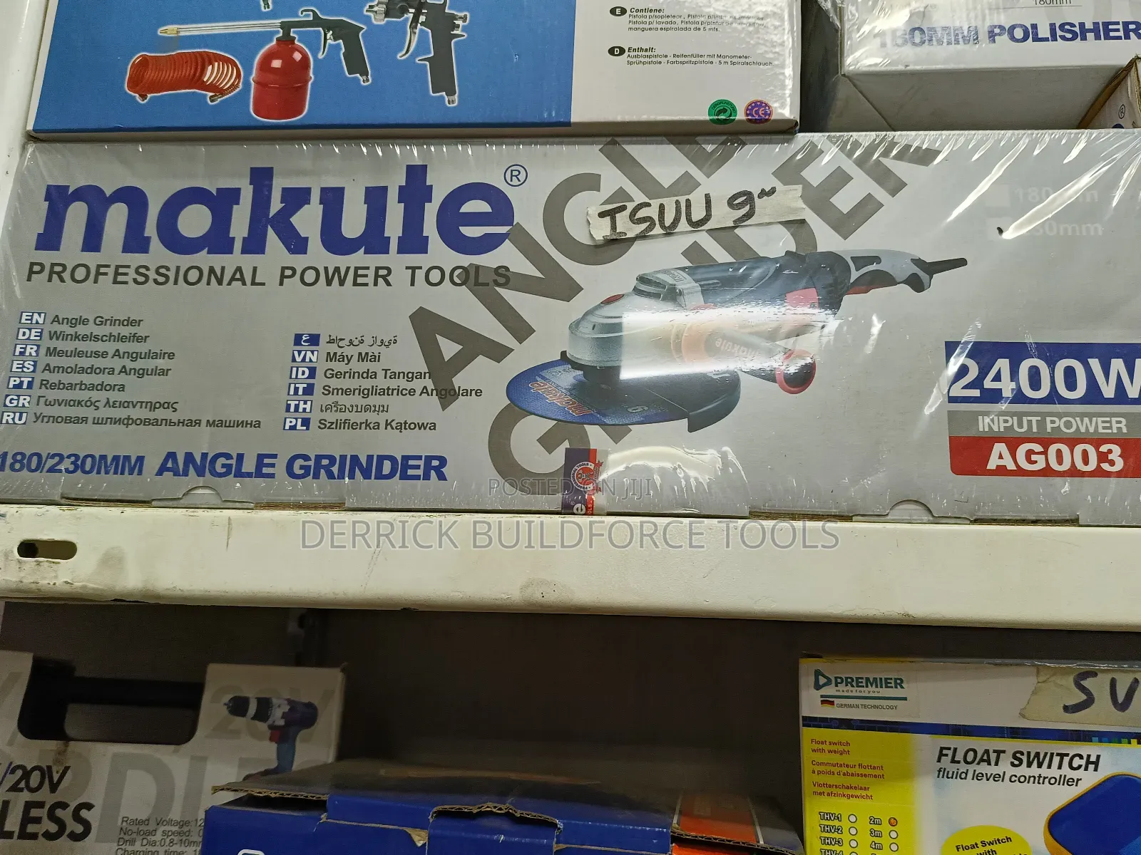 New Makute 2400w Angle Grinder