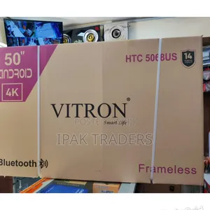Vitron 50′′ Htc5068us Smart Android Led Tv – New Model 2025