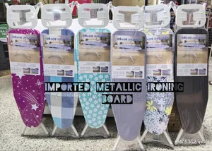 Imported Executive Standing Metallic Ironing Board/ Iron Rest Arm