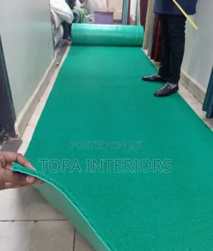 Turquoise Green PVC Spaghetti Antislip Rubber Coil Mats Runners