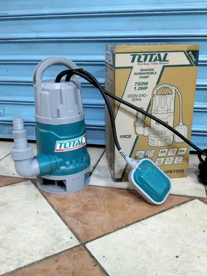 High Pressure Drainage Sewage Pump 1 Hp 217l/Min