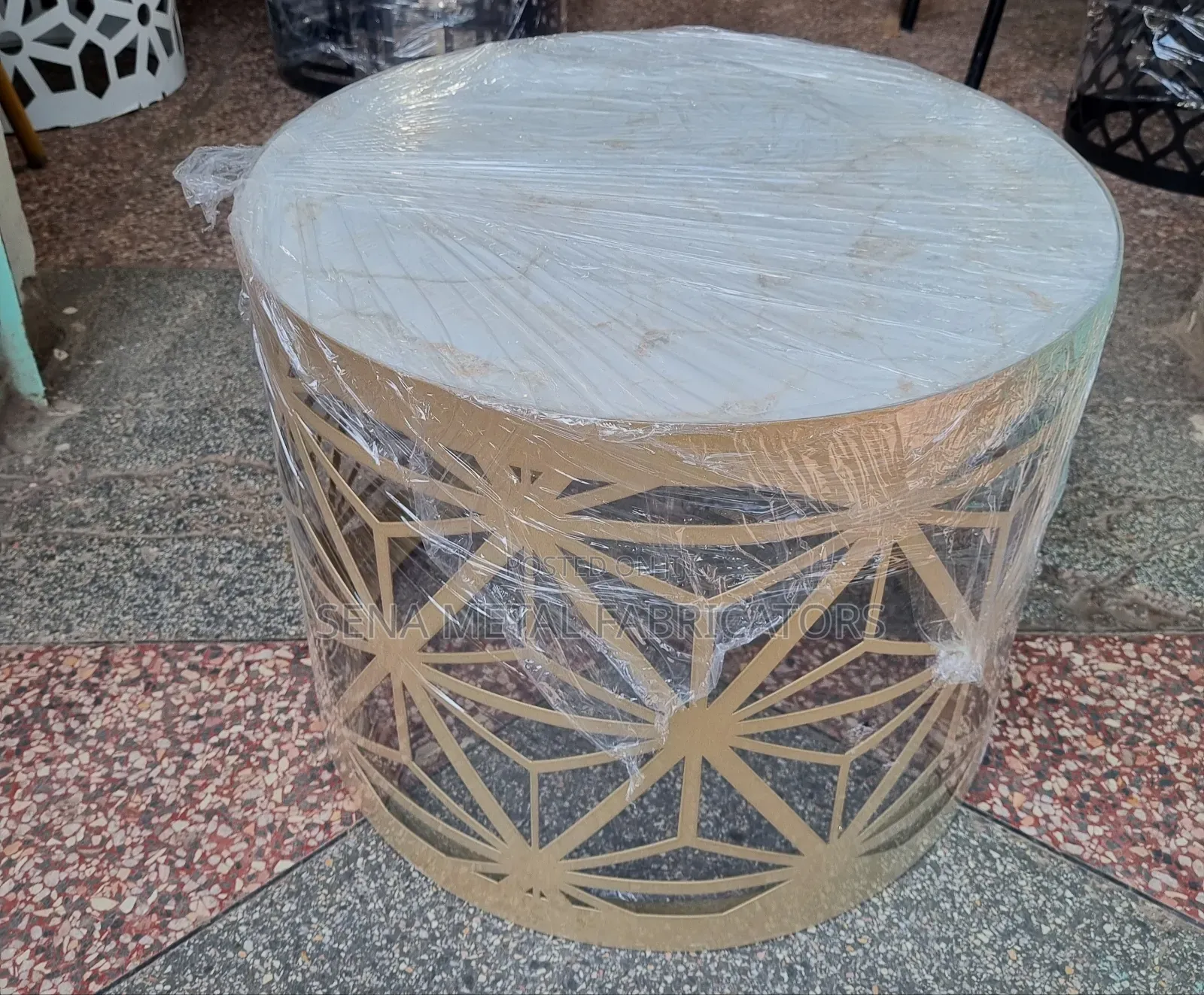 Coffee Table With Powder Coating Finish