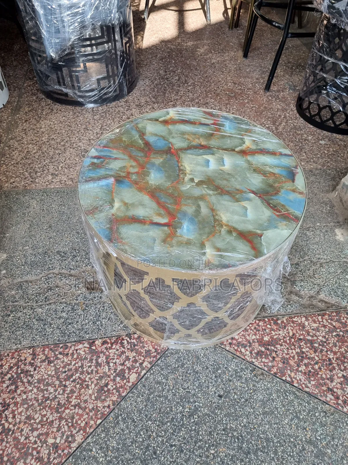 Coffee Table With Powder Coating Finish