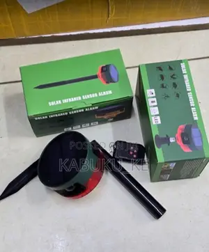 Solar Outdoor Anti-Theft Motion Detector Sound Motion Sensor