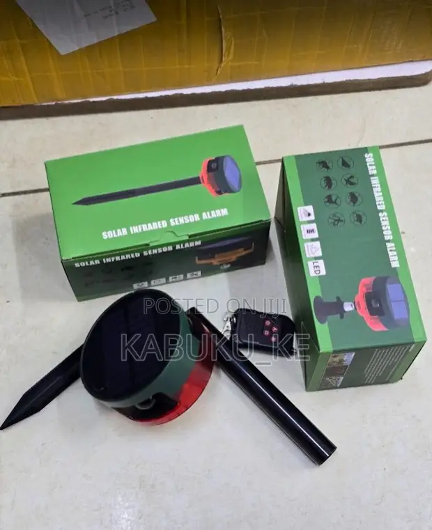 Home Siren Solar Alarm With Infrared Motion Sensor