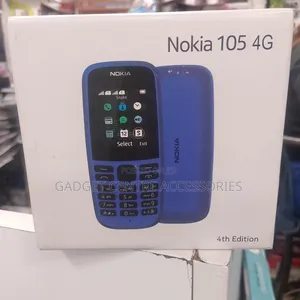 New Nokia 105 Black