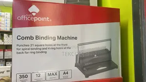 Officepoint Comb Binding Machine - Binder A4