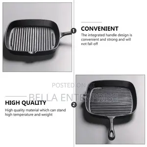 Thickened Cast Iron Steak Pan