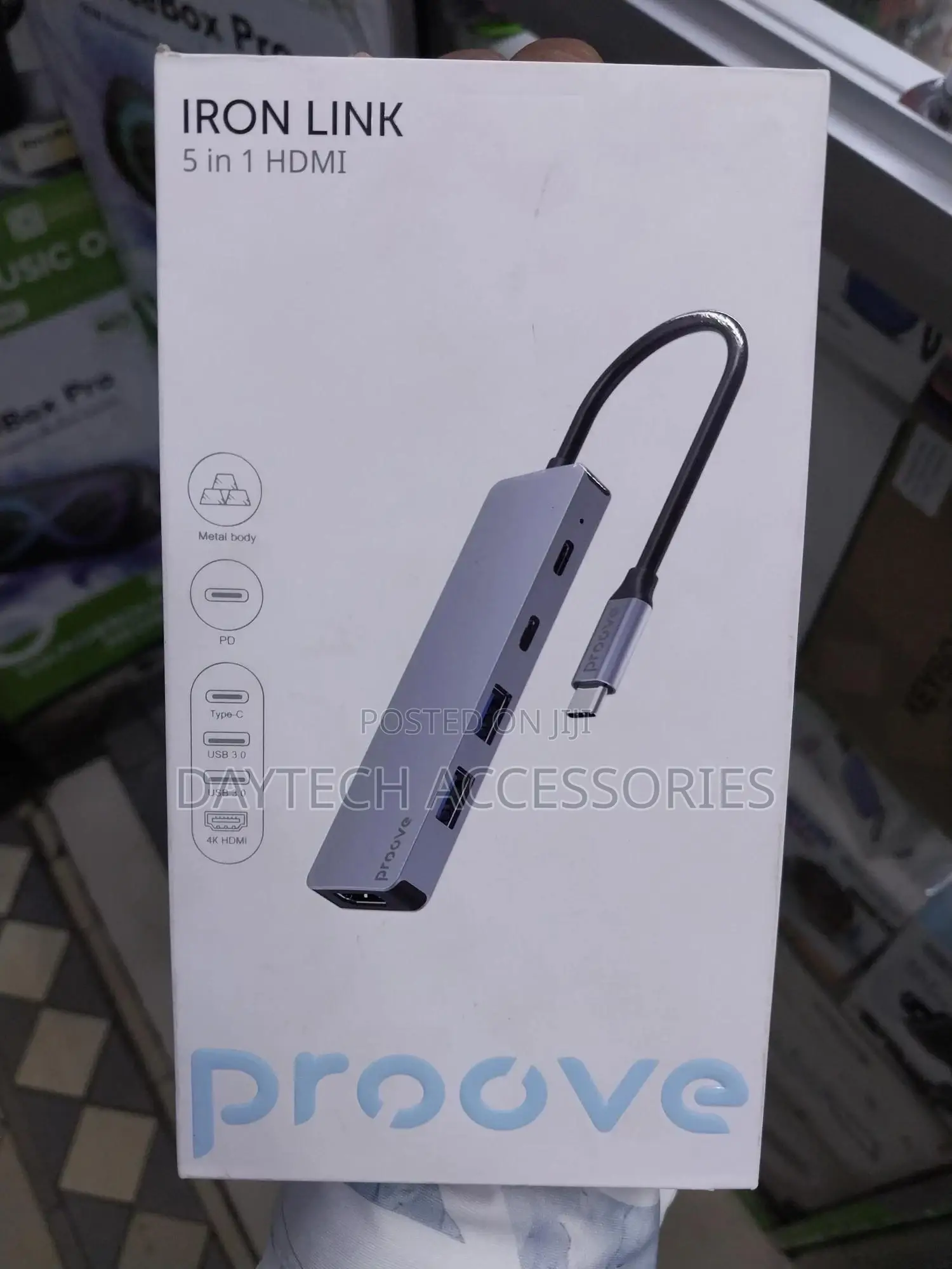Proove Iron Link 5-in-1 Usb Hub.