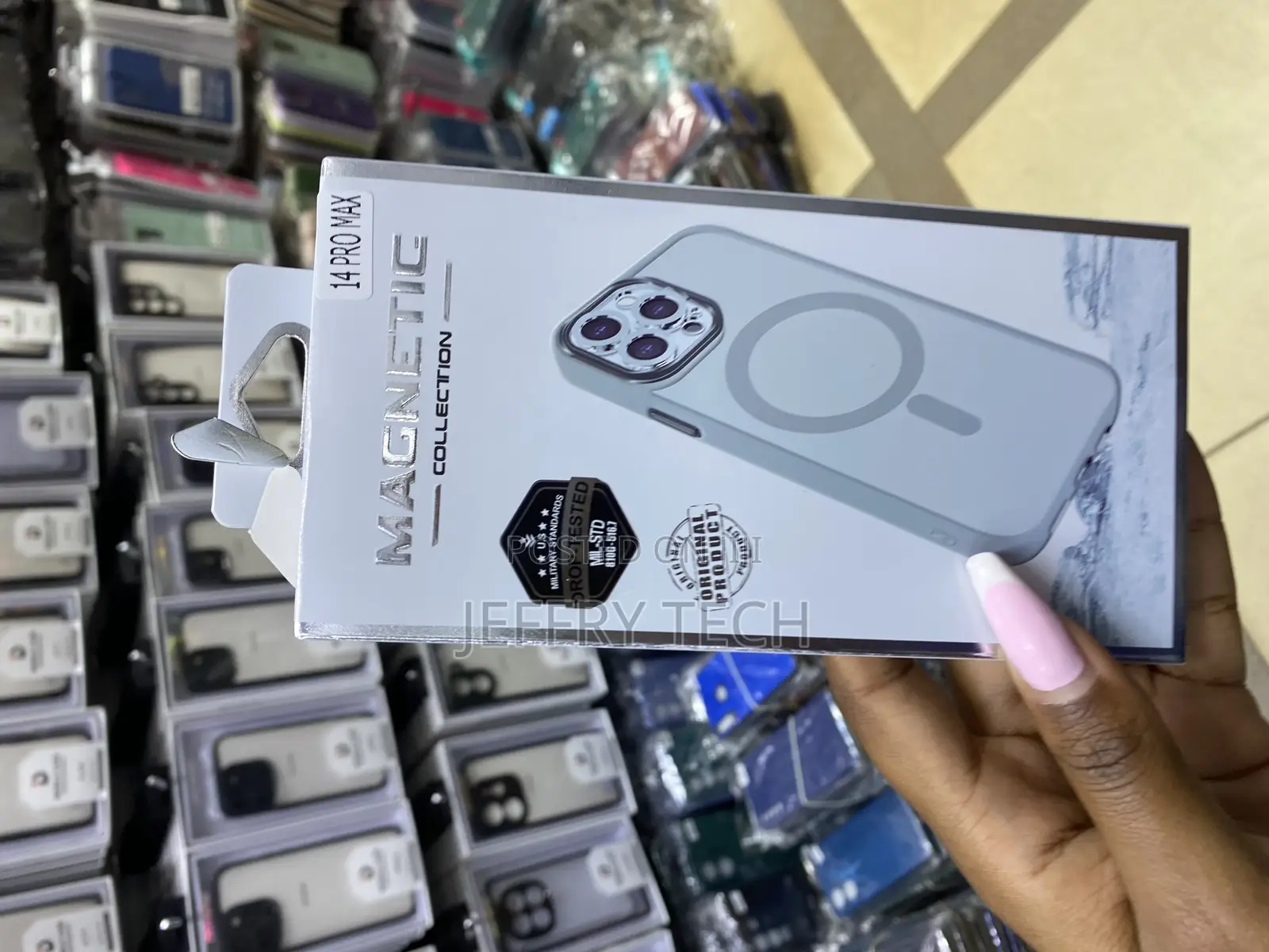 Misscase Compatible With iPhone 14 Pro Max Crystal Clear Case